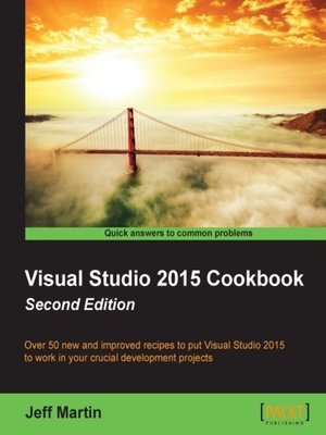 cover image of Visual Studio 2015 Cookbook
